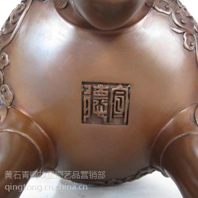 供應(yīng)湖北特色禮品 銅工藝品 純紫銅香爐大明宣德熏香爐    香爐廠家