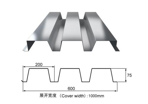 YX75-200-600樓承板 廠家直銷 天津令豐