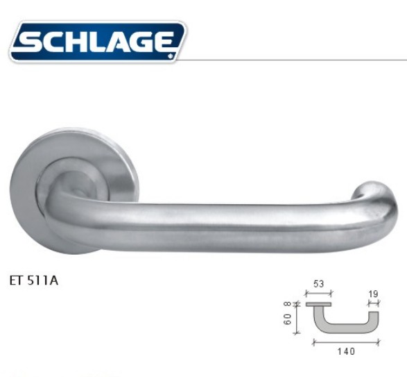 安朗杰SCHLAGE西勒奇ET511A-C-SS門鎖