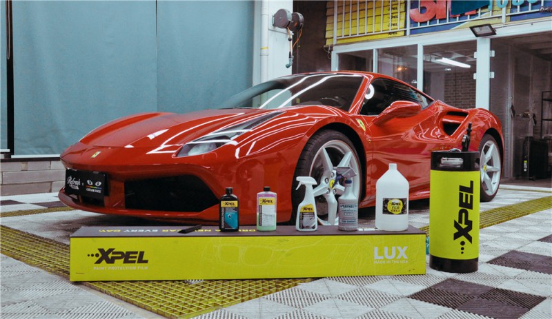 Ferrari 488 GTB - XPEL·LUX+ 隱形車衣