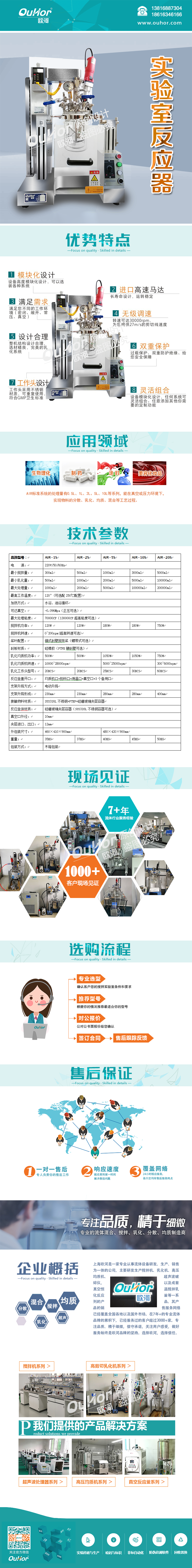 實驗室反應器詳情頁