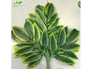 仿真芒果葉   廠家直銷    沈陽仿真植物生產(chǎn)廠家