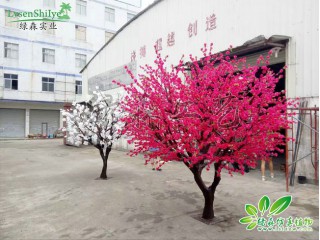 仿真桃花樹(shù)   廠家直銷   沈陽(yáng)仿真植物生產(chǎn)廠家