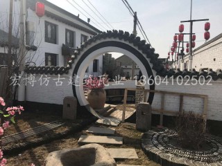 徽派建筑 仿古青磚青瓦 仿古建筑