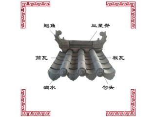 青磚青瓦價(jià)格 仿古建筑  古建青瓦  廠家直銷(xiāo)徽派建筑仿古青磚青瓦