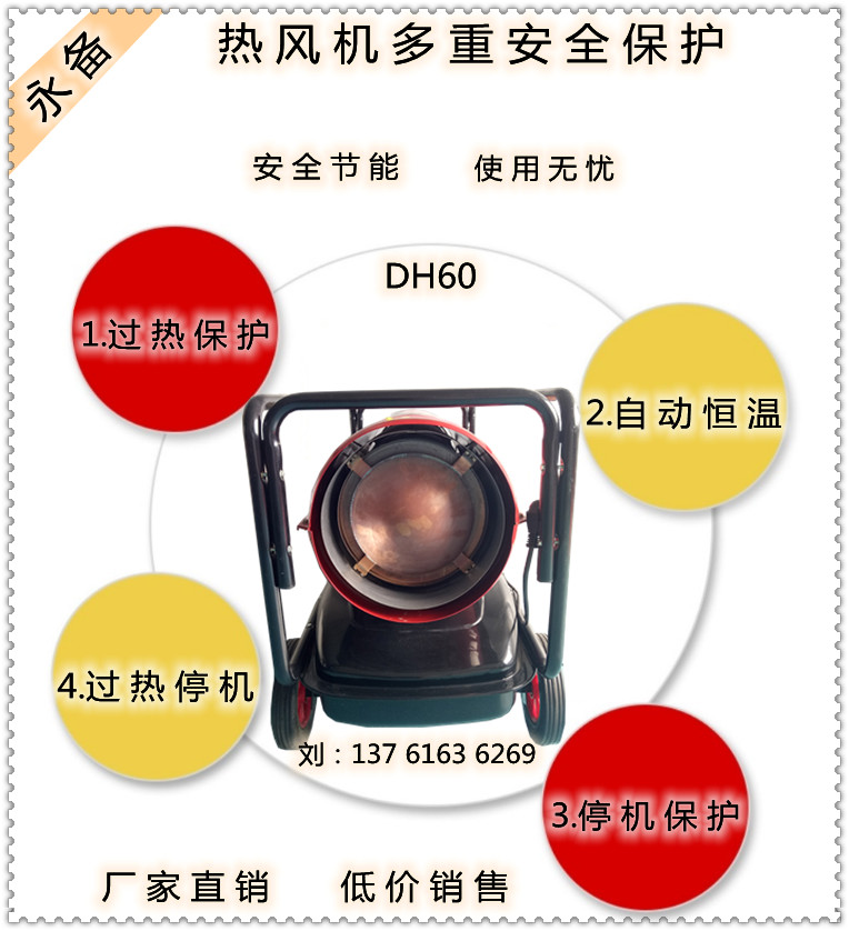 熱風(fēng)機多重安全保護（1）