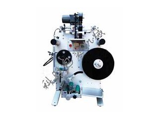 石家莊科勝半自動圓瓶貼標機丨消毒液貼標機
