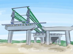 120T架橋機(jī)廠家貴州遵義公路橋梁架橋機(jī)