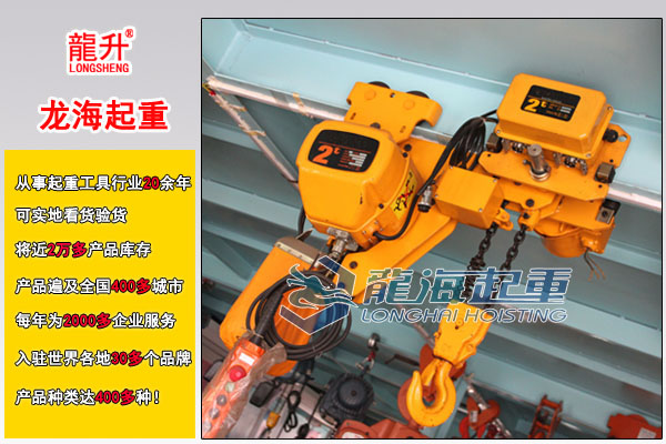 龍升低凈空環(huán)鏈電動葫蘆圖片